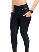 Conjunto Legging VBN - Canelado ( Preto ).