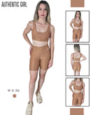 Conjunto Short VBN - Canelado (Canela).