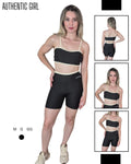 Conjunto Short Mida (Preto).