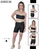 Conjunto Short Mida (Preto).